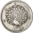 Silver Rupee Of Burma.