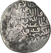 Silver half shahrukhi of Timurid Abd-al-latif of samarqand.