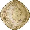 Brass Two Annas of King George VI of Bombay mint of the year 1944.