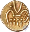 Gold Fanam of Vira Raya of Kalikut mint.