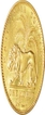 Gold Mohur of Victoria Queen of Calcutta Mint of 1841.