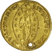Gold Zechino of Venice of Paulo Rainer for the period 1779 to 1789.