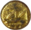 Gold Fanam Coin  of Srirangaraya III  of Vijayanagar Empire.