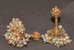 Gold Bugadi or Bangels from Maharashtra Region witt Basara pearls