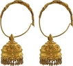 Gold Jhumkas or Earings from Rajasthan Region.