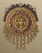 Gandaberunda Pendant of  Vijayangar Emprie studded with Rubies of Emeralds.