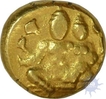 Gold Varaha Coin of Sadashivaraya of Vijayanagara Empire.