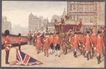 Picture Post Card of The Opening of Parliament by the King George I.