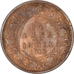 Bronze One Twelfth  Anna Coin of King George V of Calcutta Mint of 1918.