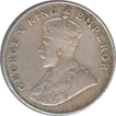 Cupro Nickle Eight Annas  Coin of King George V of Calcutta mint of 1919.