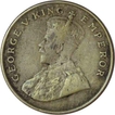 Copper Nickel Eight Anna Coin of King George V of Bombay mint of 1919.