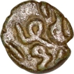Error Copper Falus Coin of Mahammad Shah I of Bahamani Sultanate.