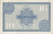 Rare Ten Rupee Bank Note of King George V of  signed by J  B Taylor of 1926.