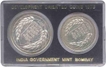 UNC Set of Ten and Twenty Rupees Coins of Republic India of 1973.