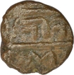 Copper One Fourth Jital Coin of Sadashivaraya of Vijayanagar Empire.