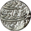 Silver One Rupee Coin of Farrukhabad of Ahmadnagar Farukhabad Mint.