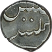 Silver Fanon Coin  of Bhultcheri Mint of of India French.