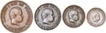 Copper Tanga Coins of Indo Portuguese.