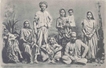 Picture post card of Kathiawar family.
