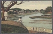 Picture Post Card of View of Mutha Mulla River of Poona.
