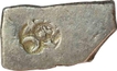 Punch marked Silver Karshapana coin of Maurya Dynasty.