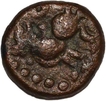 Copper Jital Coin of Devaraya I of  Sangama Dynasty of Vijayanagar Empire.