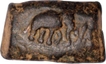 Copper Coin of Sangam Cholas of Chola Empire.