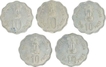 Aluminium Ten Paisa Coins of  Republic India.