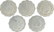 Aluminium Ten Paisa Coins of  Republic India.