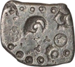 Punch Marked Silver Karshapana Coin of Post Mauryan of Vidarbha Janapada.
