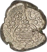 Silver Dramma Coin of Chalukyas of Gujarat.