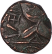 Copper Jital Coin of Kangra Dynasty.
