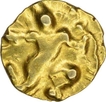 Gold Fanam Coin of of Samara Kola Kalan of Banavasi of Madurai.
