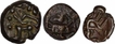 Copper Kasu Coin of Krishnadevaraya of Tuluva Dynasty of Vijayanagara Empire.