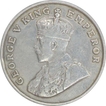 Cupro Nickel Eight Annas Coin  of King George V of  Calcutta Mint of 1919.