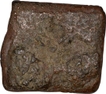 Punch marked Copper Karshapana coin of Pre Ujjaini Region.