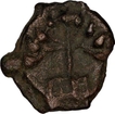 Cast Copper Fractional Coin of Shuktimati of City State.