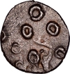 Potin Coin of Satkarni I  of  Banavasi Region of Satavahana Dynasty.