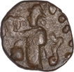Billion Drachma coin of Azes II of Indo Scythians.