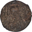 Copper Half coin of Vishnukundin Dynasty.