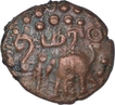 Copper Coin of Maravarman Sundara Pandian of Later  Pandyas.