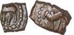 Copper Square Shaped Coins of Ganapatinaga of Nagas of Padmavati.