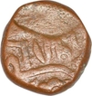 Error Copper Falus Coin of Abdullah Qutb Shah of Golkonda Sultanate.