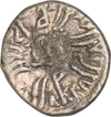 Silver Drachma Coin of Svami Rudrasena III of Kardamaka Family of Western Kshtrapas.