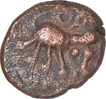 Copper Kasu Coin of  Devaraya II of Vijayanagara Empire.