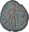 Copper Tetradrachma coin of Kota Kula Region of Huns Dynasty.