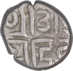 Silver One Rupee Coin of Gangeya Deva of Kalachuris of Tripuri.
