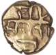 Gold Fanam Coin of Sadashivaraya of Vijayanagara Empire.