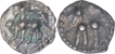 Silver Quarter Tara Coins of Devaraya I of Vijayanagara Empire.