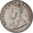 Copper Nickel Eight Annas Coin of King George V of Calcutta Mint of 1919.